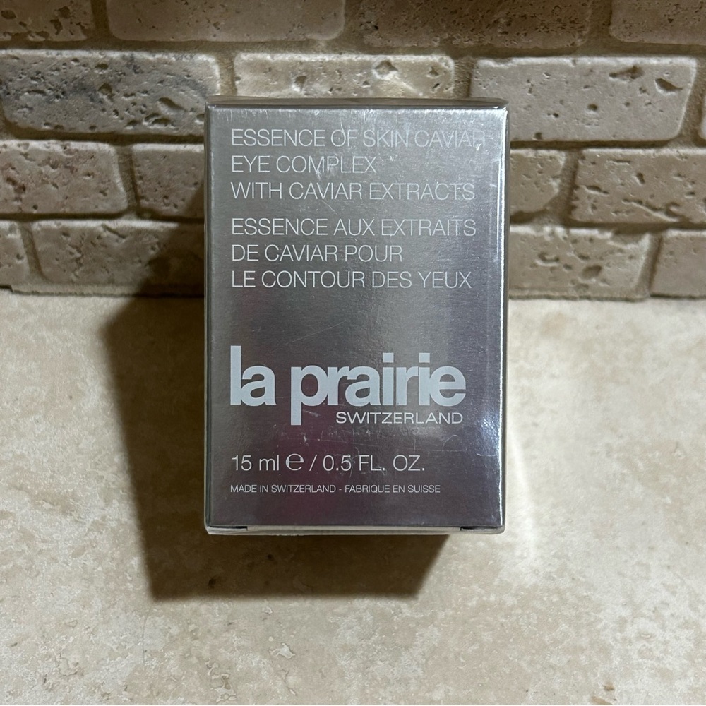 NIB $180~LA PRAIRIE~Essence of Skin Caviar Eye Complex Firming Eye Gel~15ml/.5oz - Picture 2 of 8